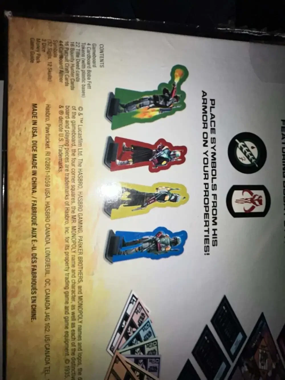 Monopoly Star Wars Boba Fett Edition Board Game